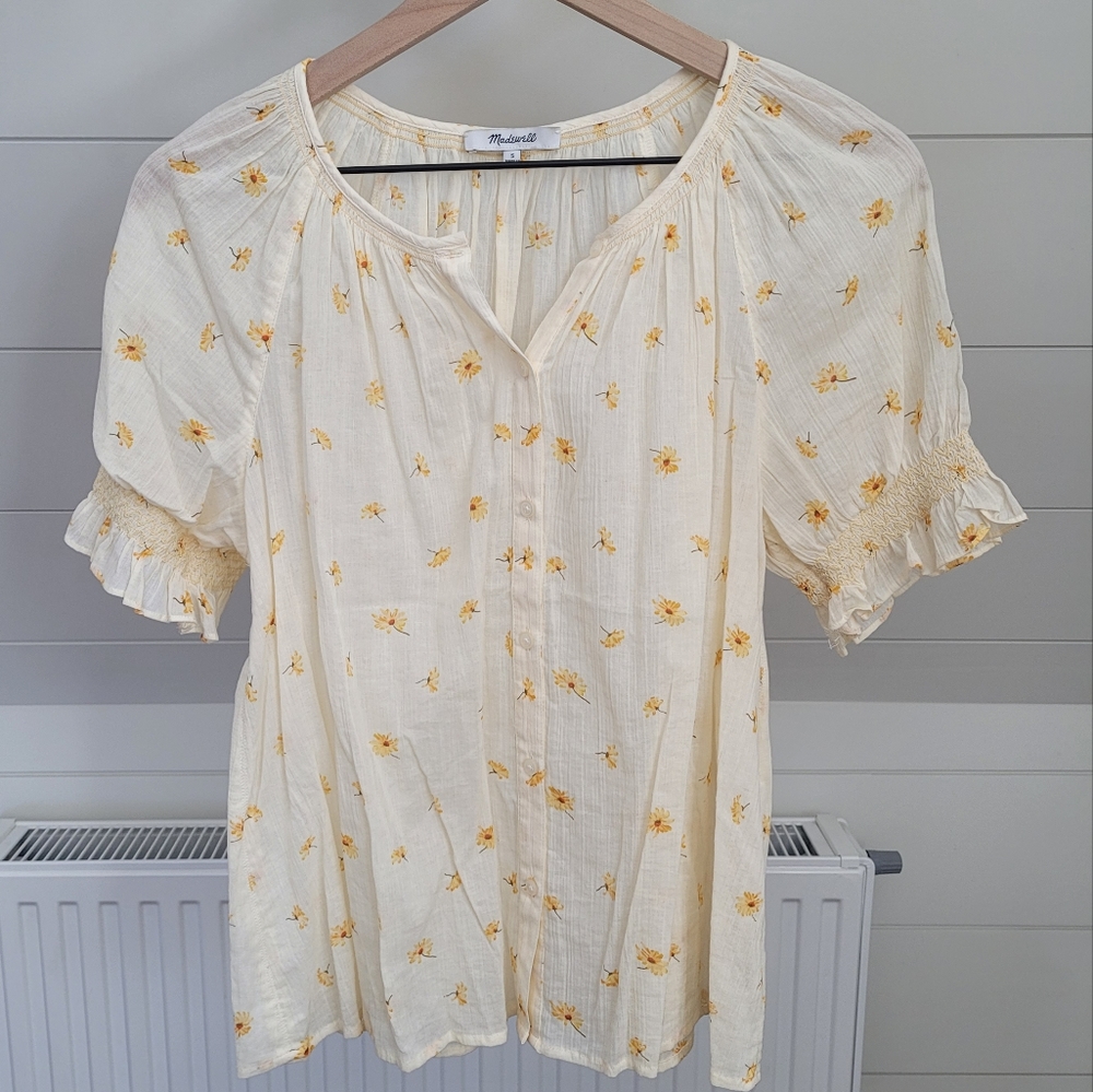 Madewell Sunflower Blouse